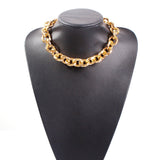 Bamboo Chain Link Necklace
