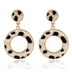 Dainty Leopard Earrings